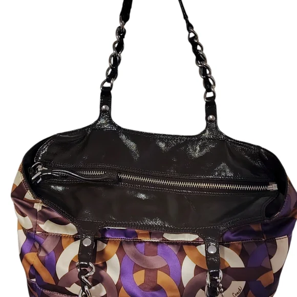 Coach Sateen Handbag - Picture 5 of 10